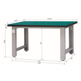 重型工作臺(tái)(40mm復(fù)合臺(tái)面)，E-XTG1575(B)